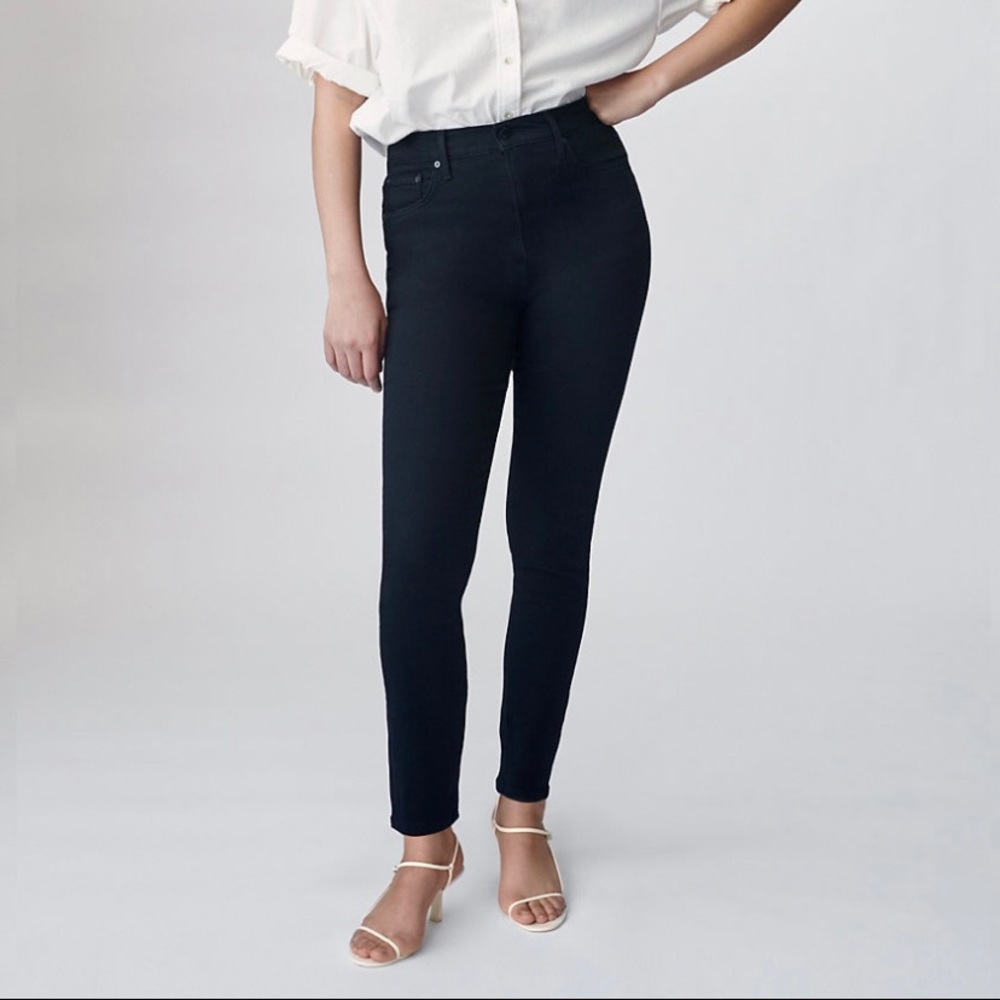 Aritzia Denim Forum Lola High Waisted Skin…